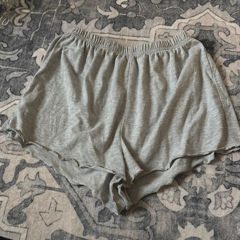 Casual Gray Lounge Shorts